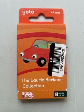 Yoto The Laurie Berkner Audio Collection Cards 3 Card Pack For Yoto Player